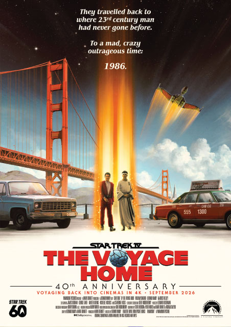 STAR TREK IV: THE VOYAGE HOME 40th Anniversary Re-Release